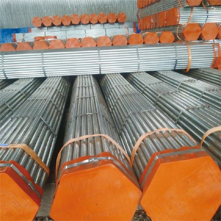 ERW Steel Pipes With ASTM A53 API 5L Gr B Carbon Steel
